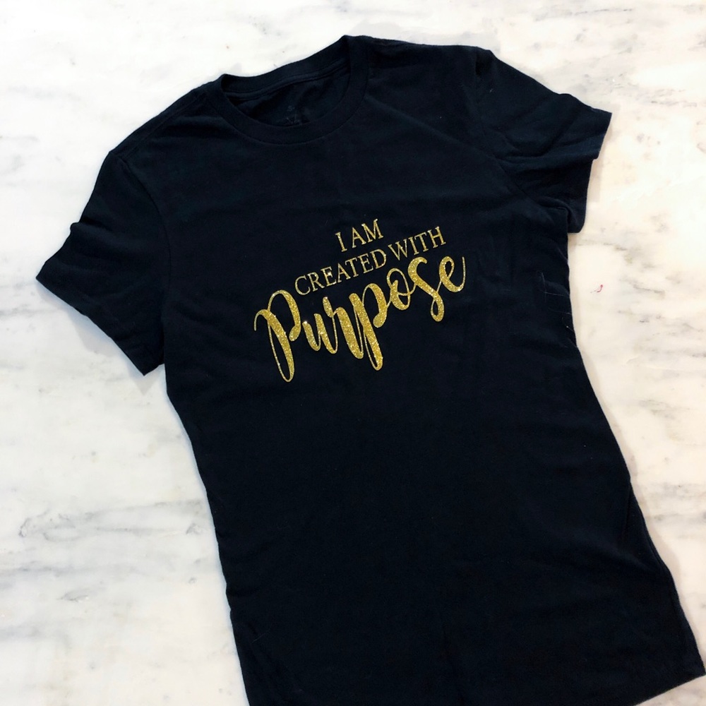 I am Created with Purpose Christian T Shirt - Picture 6 of 10